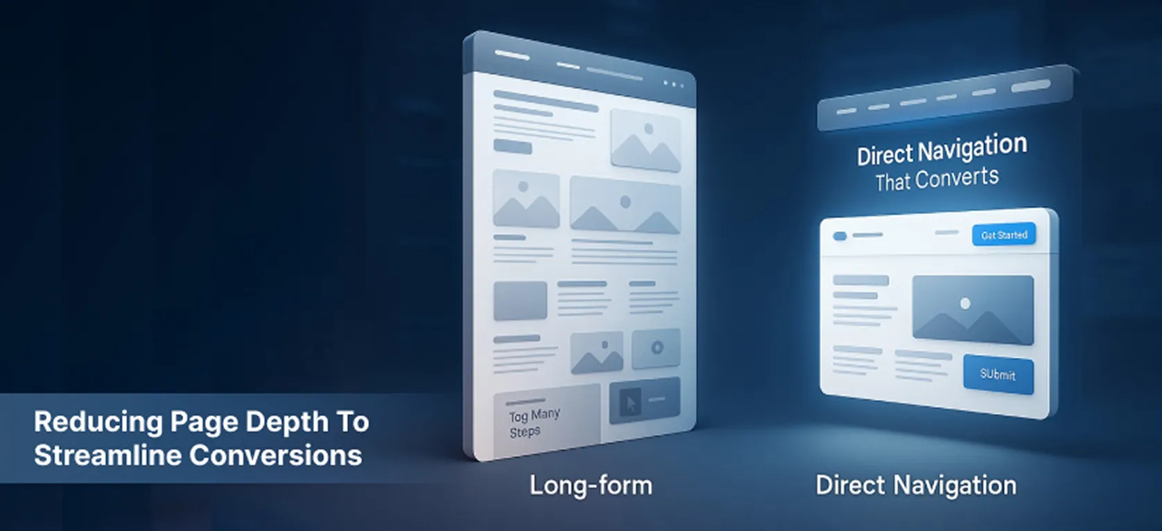 Reducing Page Depth to Streamline Conversions-1